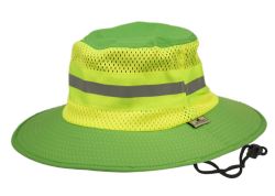 12 Wholesale Outdoor Camping Mesh Crown Bucket Hat