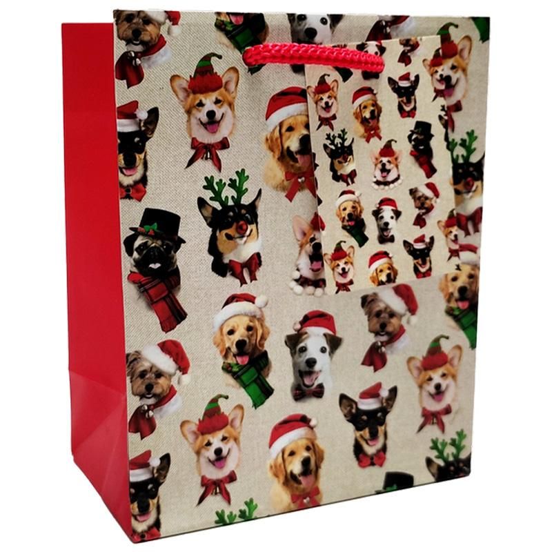 120 Pieces Small Matt Lamination Bag - Christmas Gift Bags and Boxes