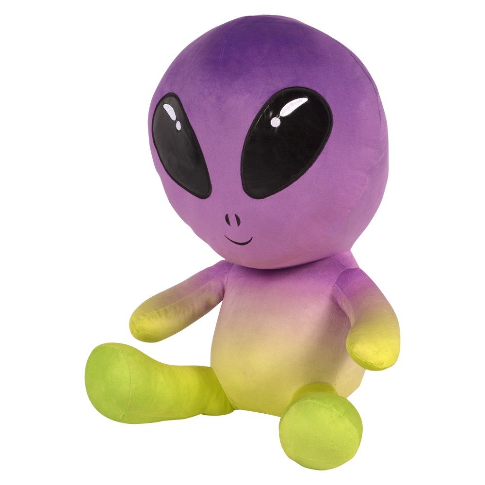 6 pieces 20" Tye Dye Alien (ss) - Plush Toys