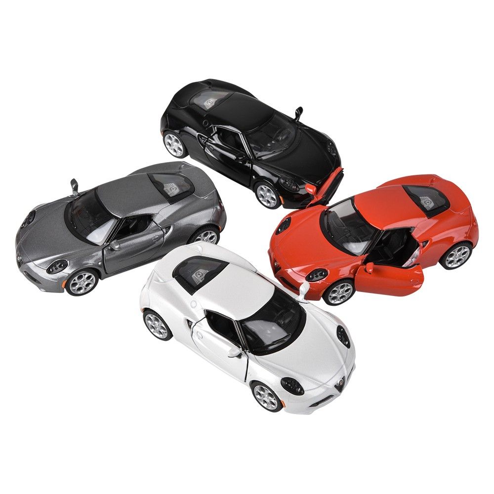 144 pieces 5 inch Diecast Pull Back 2013 Alfa Rome 4c - Car, Planes, Trains & Bikes