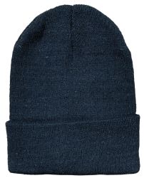 Wholesale Yacht & Smith Black Unisex Winter Warm Beanie Hats, Cold Resistant Winter Hat Bulk Buy