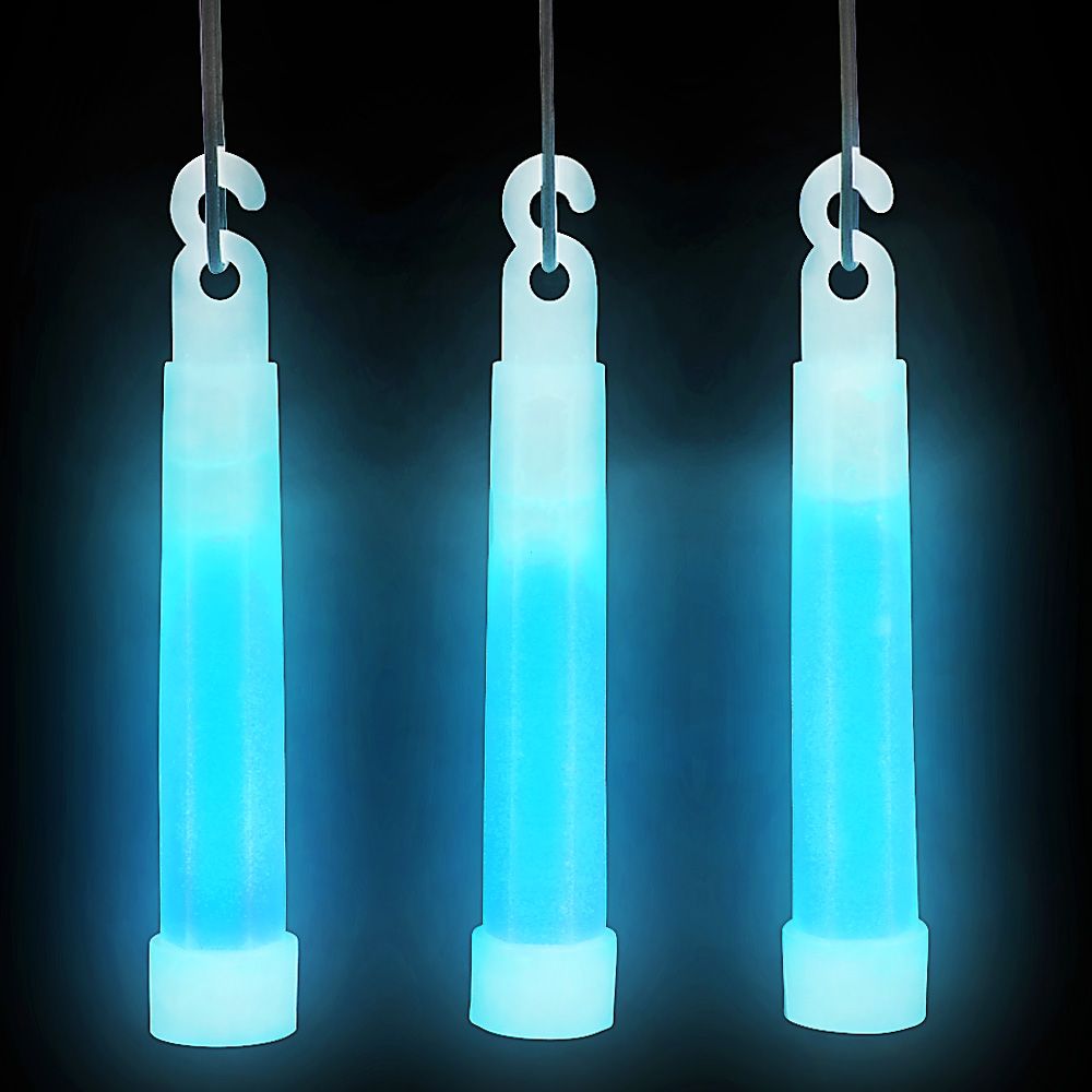 576 pieces 4" Blue Glow Stick - Glow in the Dark