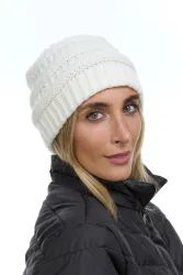 192 Pieces Yacht & Smith Winter Hat Beanies For Adults Mixed Colors And Styles Assortment Unisex - Winter Beanie Hats