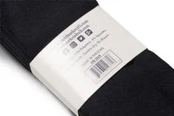 Yacht & Smith Men's Navy Cotton Terry Athletic Tube Socks, Size 10-13 (120 Pack)