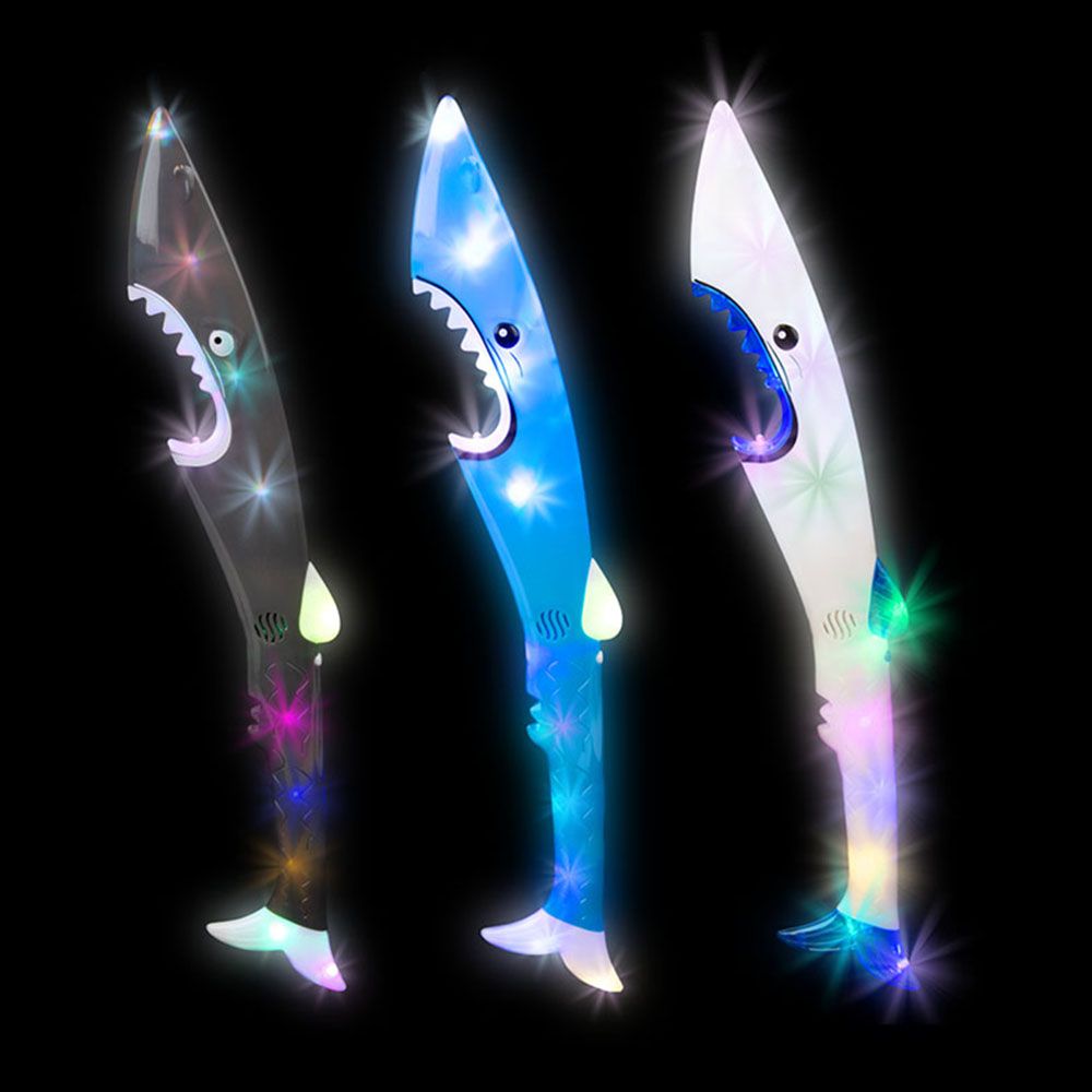 48 Wholesale 22-inch LighT-Up Shark Saber With Sound