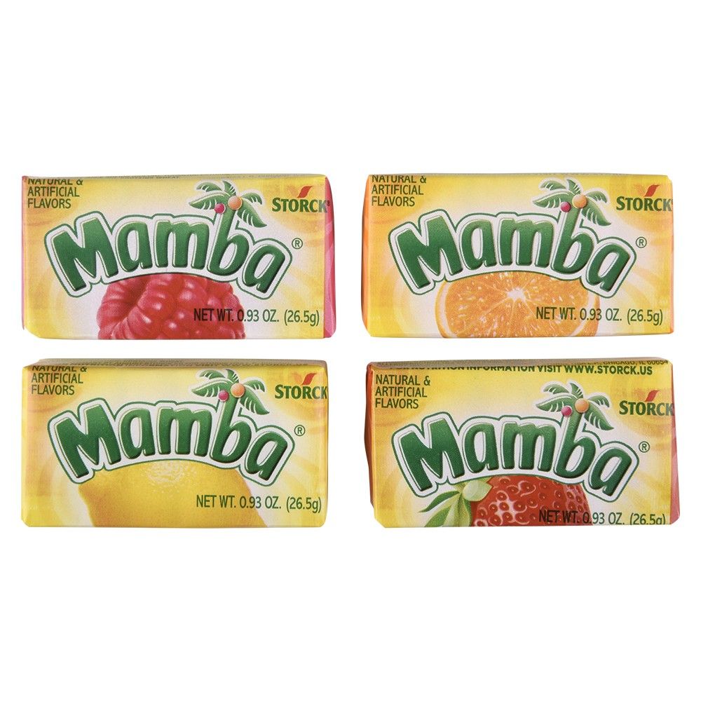 288 pieces Mamba Fruit Chews 48ct - Food & Beverage