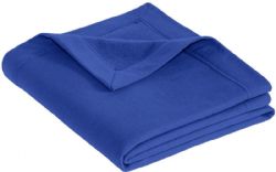 36 Pieces Gildan 50x60 Irregular Warm Cotton Fleece Blanket, Soft Warm Compact Travel Blanket Assorted Colors - Fleece & Sherpa Blankets