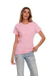 144 Pieces Womens Cotton Short Sleeve T Shirts Mix Colors Size Large - Womens Tee Shirts For Donation