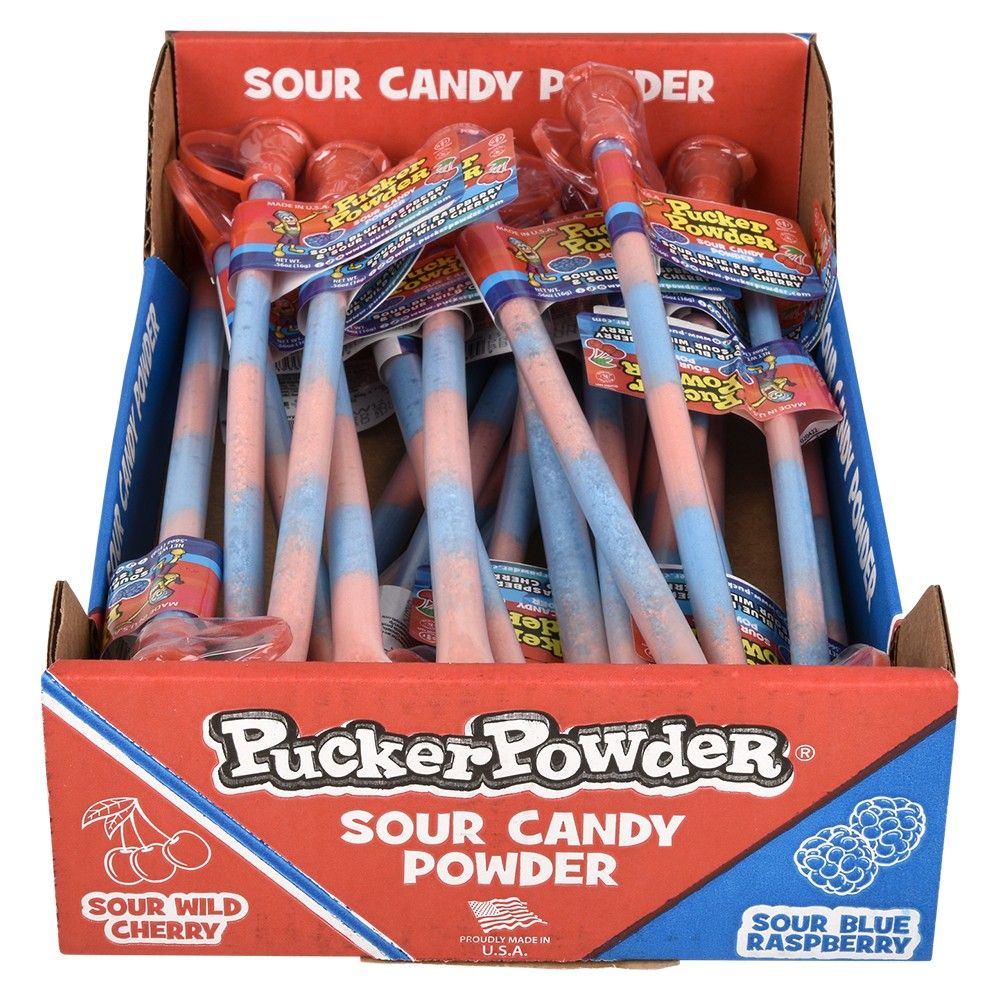 24 pieces Pucker Powder Super Ingle Tubes - Food & Beverage
