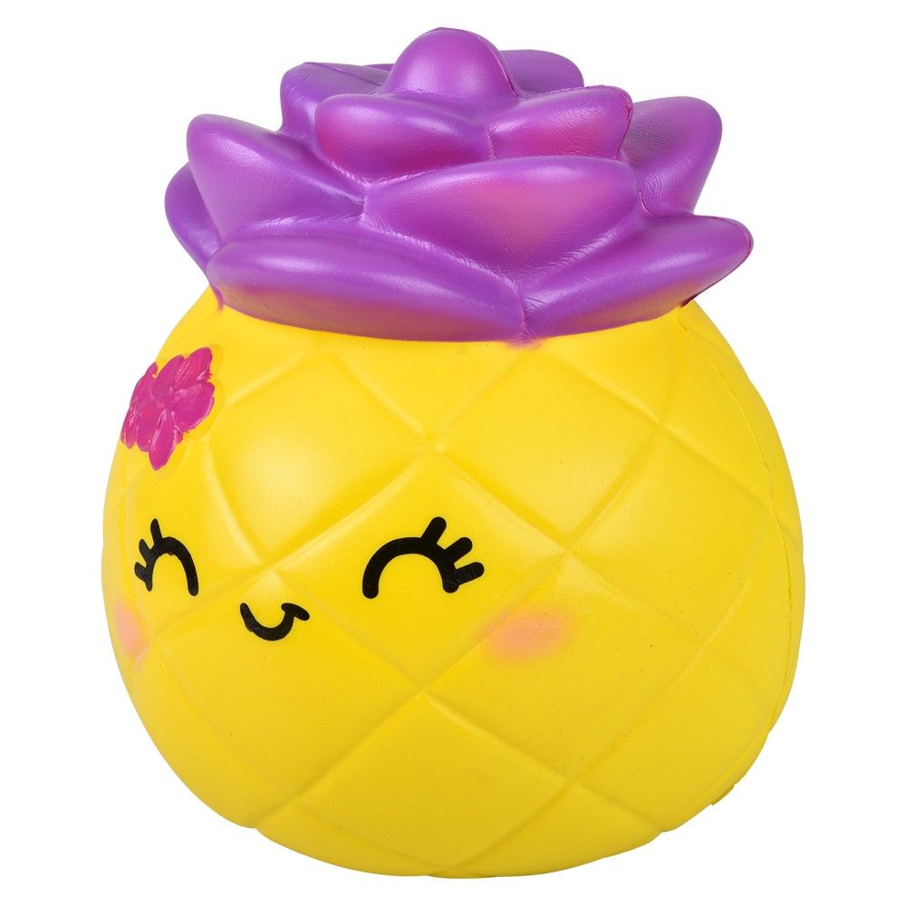 12 pieces Jumbo Squish Pineapple Flower Mix 10 inch - Slime & Squishees