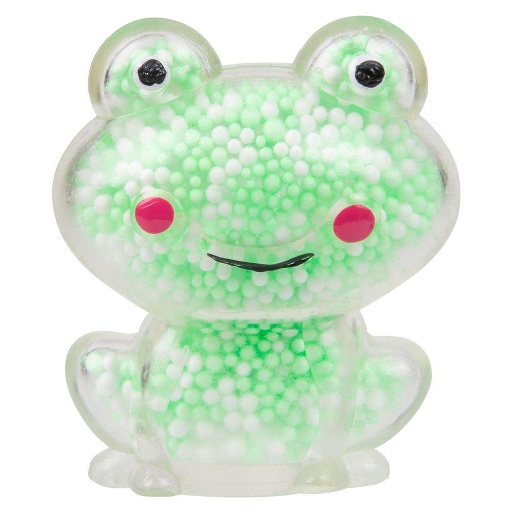 288 pieces 2.4 Inch Mini Squeezy Foam Bead Frog 24ct - Slime & Squishees
