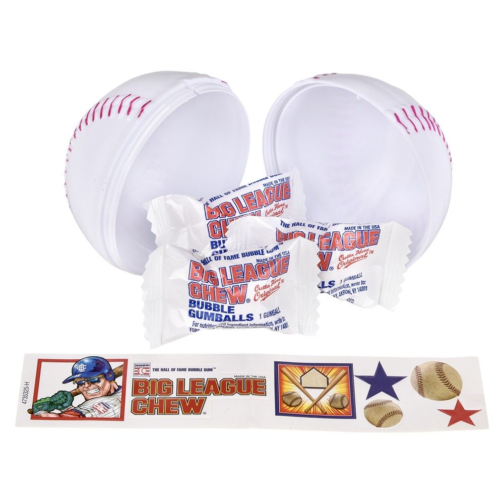 24 pieces Big League Chew Baseball - Balls