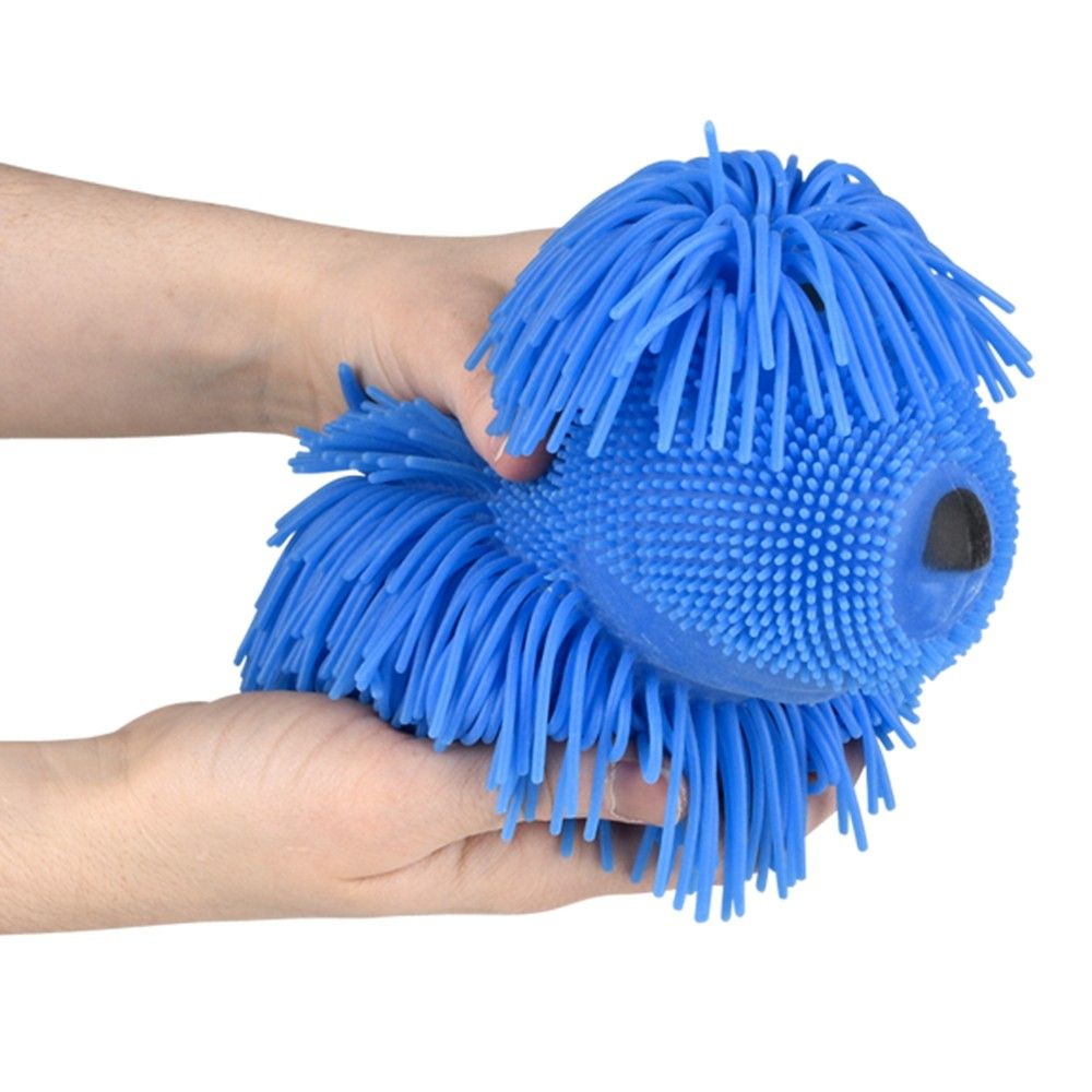 72 pieces 7" Shaggy Puffer Dog 12ct - Slime & Squishees