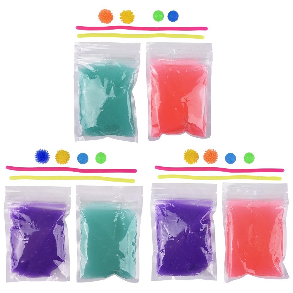 24 of 4.75 Inch Fidget Slime Egg 6ct