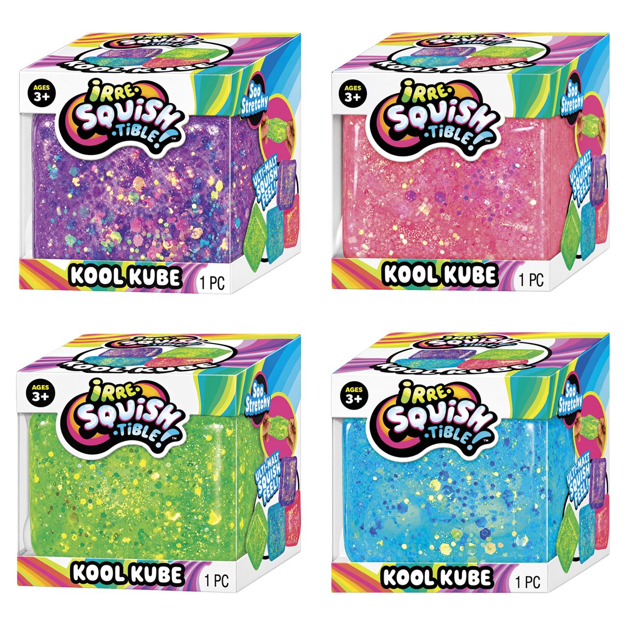 72 Wholesale Squishy Kool Kube
