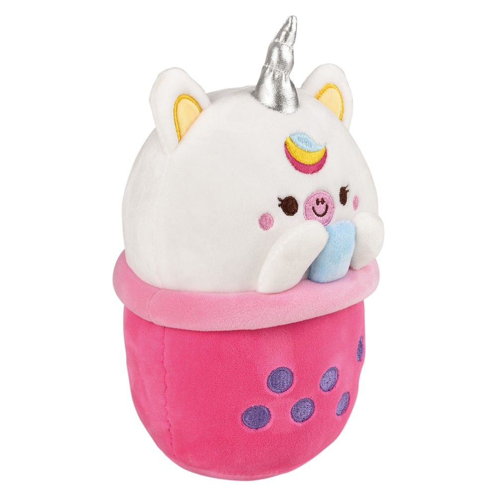 60 pieces 9" Bubble Tea Animal Cup - Plush Toys