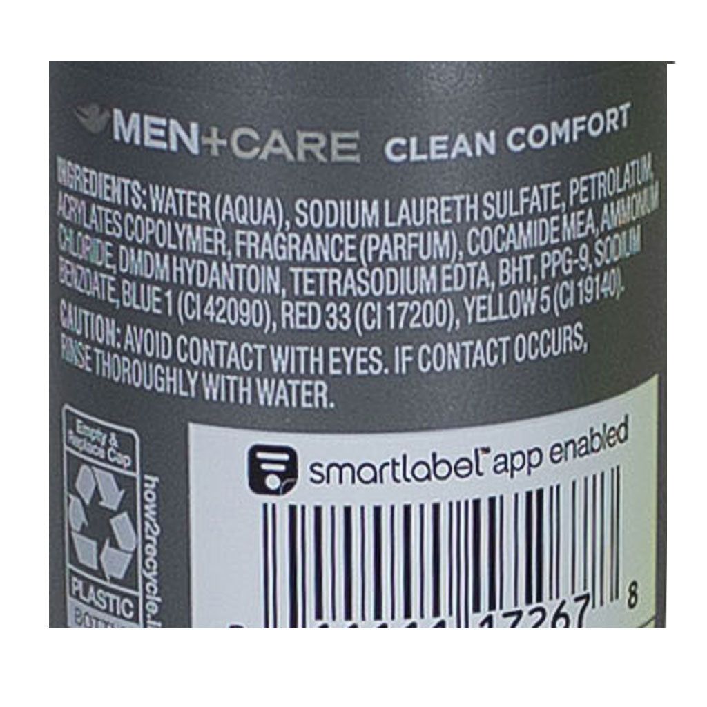 48 Wholesale Travel Size Dove Men's Body Wash Clean Comfort - 3 oz.