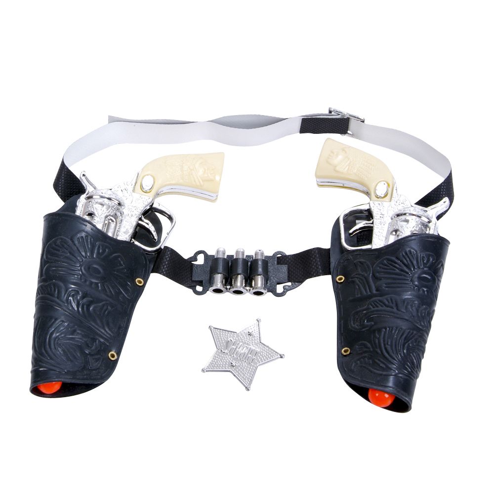 72 pieces Old West Action Belt Set 2 pc - Toy Weapons