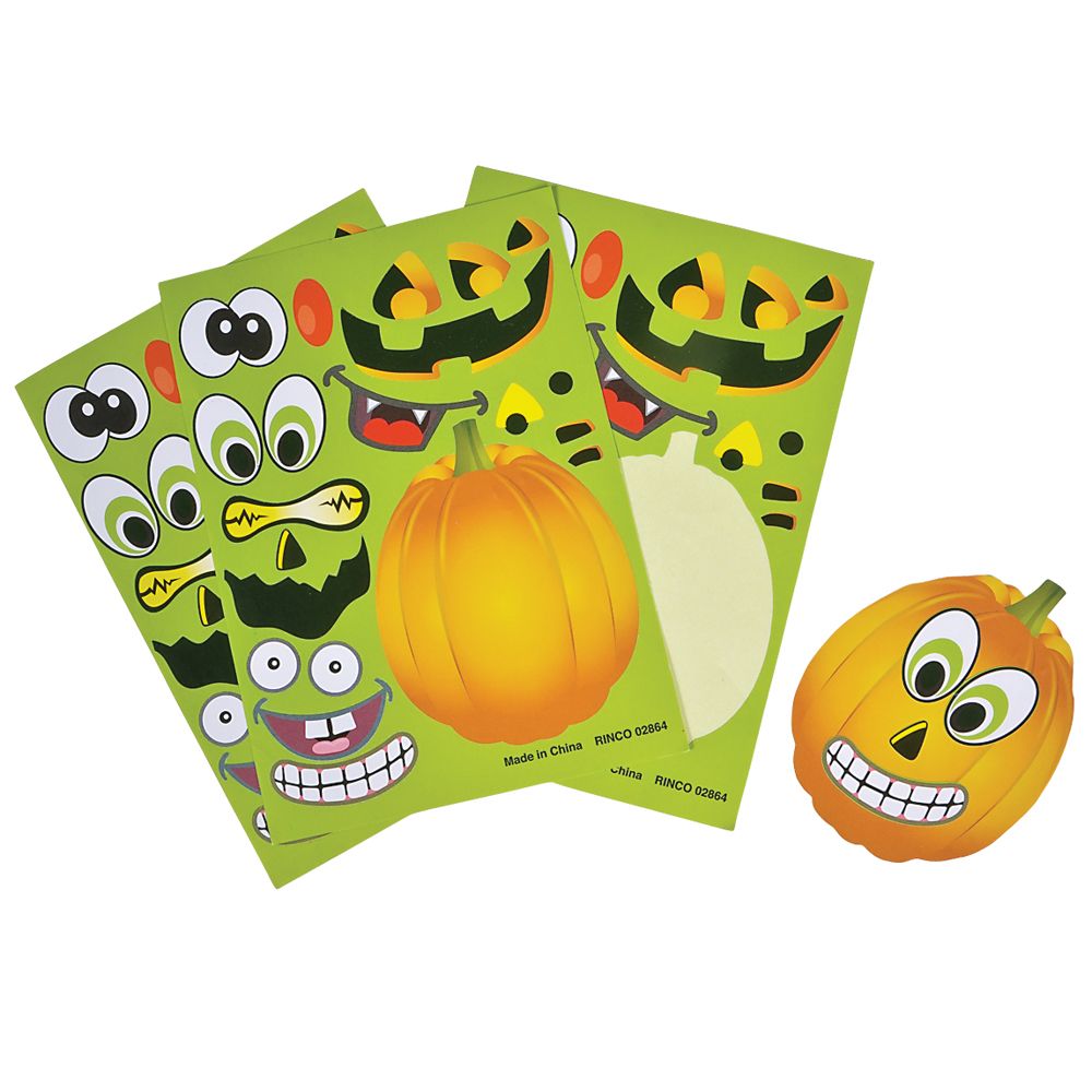 2880 pieces JacK-O-Lantern Sticker Set - Tattoos and Stickers