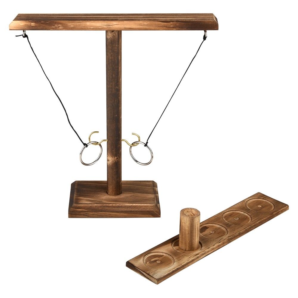 24 pieces 10" Tiki Toss Wooden Tabletop Game - Store