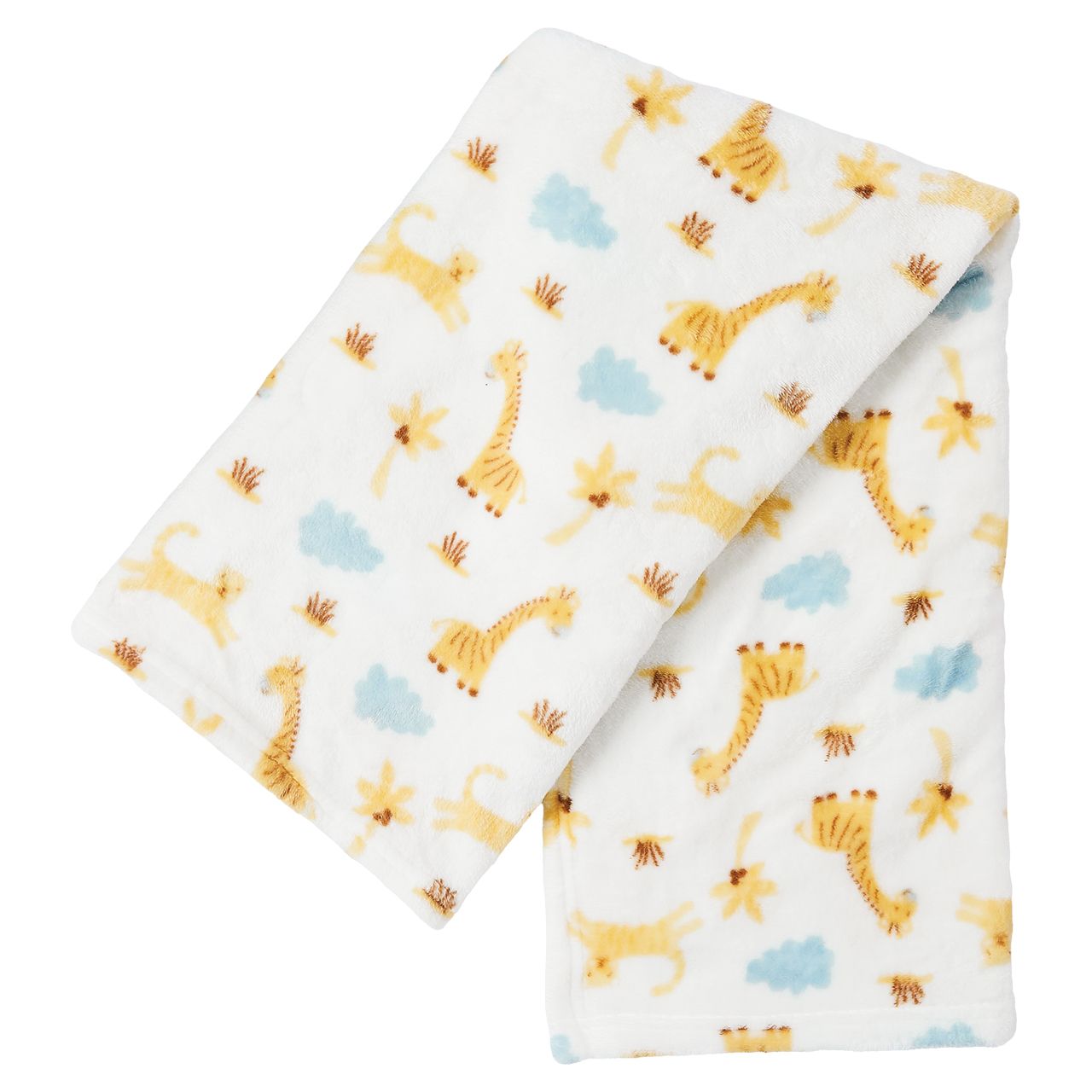 24 pieces Flannel Baby Blanket & Toy - Giraffe - Baby Accessories