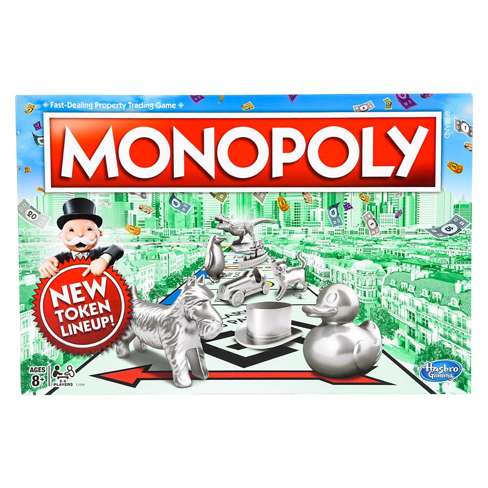 6 pieces Hasbro Monopoly Classic Board Game - Store