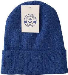 72 Pieces Yacht & Smith Unisex Kids Stretch Colorful Winter Warm Knit Beanie Hats, Many Colors - Winter Beanie Hats