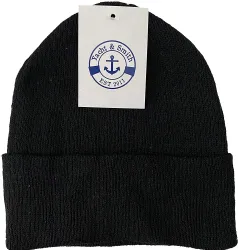480 Wholesale Yacht & Smith Unisex Kids Stretch Colorful Winter Warm Knit Beanie Hats, Many Colors