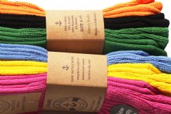 6 Wholesale Yacht & Smith Slouch Socks For Women, Assorted Bold Bright Sock Size 9-11
