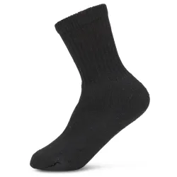 Yacht & Smith Kid's Cotton Terry Cushioned Assorted Colored Crew Socks