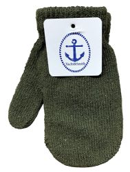 120 Sets Yacht & Smith Kid's Assorted Colored Winter Beanies & Mittens Set - Winter Care Sets