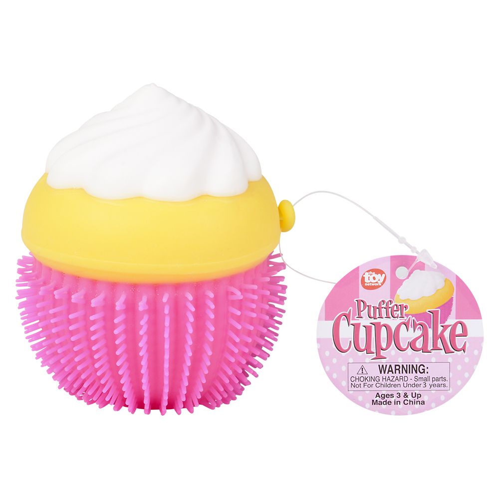 144 pieces 3.5" Puffer Cupcake - Slime & Squishees