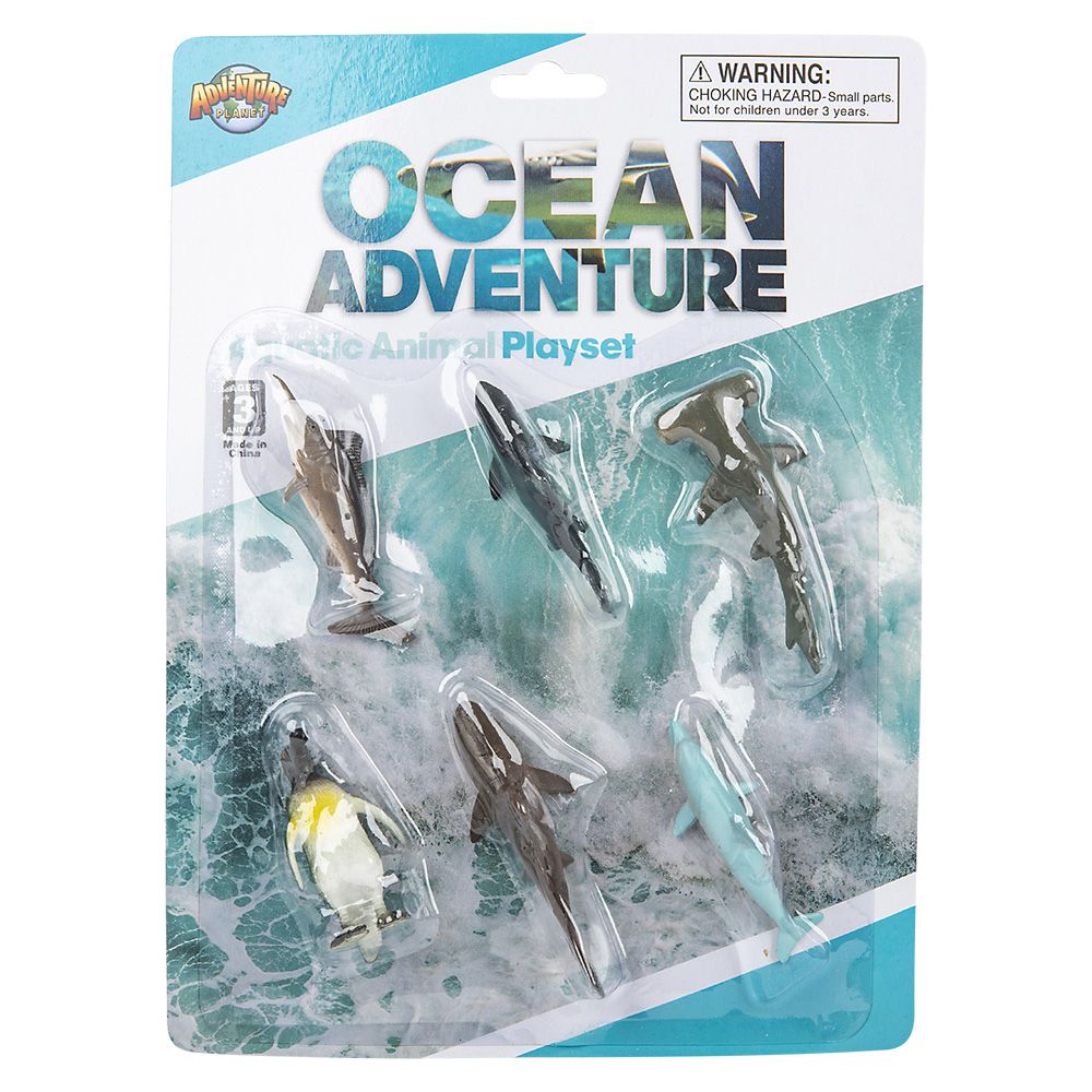 72 pieces 6 Pc Aquatic Animal Small Set - Animal & Reptiles