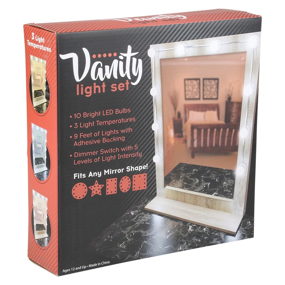 24 pieces Vanity Led Light Set 10 Bulbs - Lightbulbs
