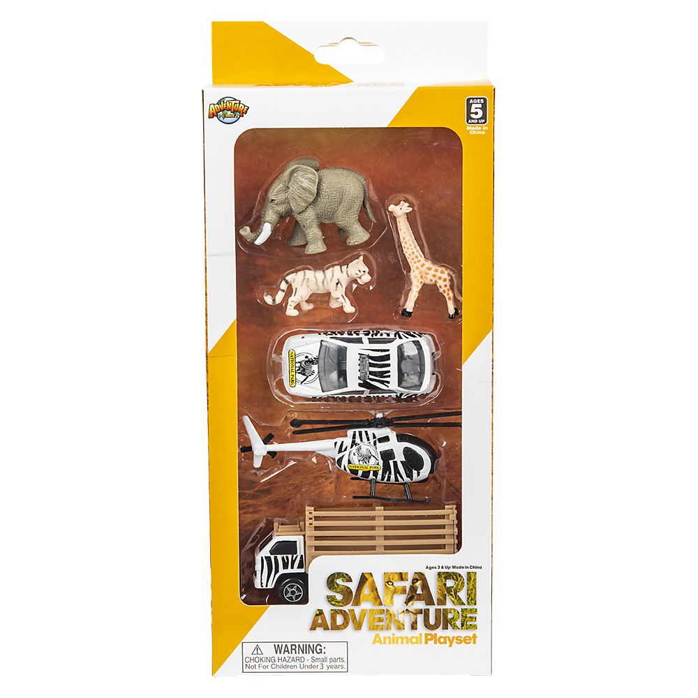 72 pieces 6pc Animal Die Cast Box Play Set - Boys Toy Sets