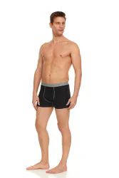 12 Wholesale Yacht & Smith Mens 100% Cotton Boxer Brief Assorted Colors Size Small