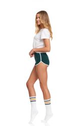 84 Wholesale Yacht & Smith Women's Cotton 26" Inch Terry Cushioned Athletic White Striped Top Tube Socks