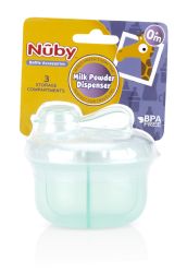 72 pieces Nuby 3-Compartment Formula Dispenser - Baby Accessories