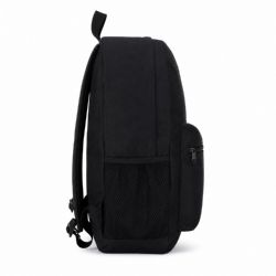 72 Wholesale Yacht & Smith 17inch Water Resistant Black Backpack With Adjustable Padded Straps