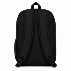 72 Wholesale Yacht & Smith 17inch Water Resistant Black Backpack With Adjustable Padded Straps