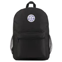48 Wholesale Yacht & Smith 17inch Water Resistant Assorted Dark Color Backpack With Adjustable Padded Straps