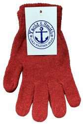 48 Wholesale Yacht & Smith Womens, Warm And Stretchy Winter Gloves