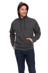 12 Wholesale Unisex Irregular Cotton Hoodie Sweatshirt In Assorted Colors X-Large