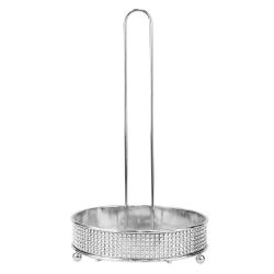 12 pieces of Home Basics Pave Free Standing Paper Towel Holder, Chrome