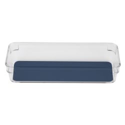 24 pieces of Michael Graves Design 9.25" X 3.75" Drawer Organizer With Indigo Rubber Lining