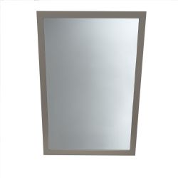 4 Wholesale Home Basics 24" x 36" Wall Mirror, Grey
