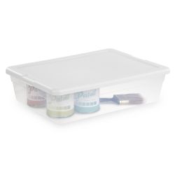 10 pieces of Sterilite 28 Quart / 27 Liter Storage Box