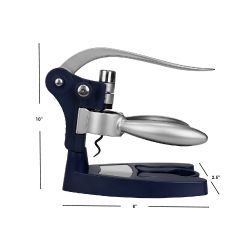 12 pieces of Michael Graves Design Deluxe Wine Opener Set With Corkscrew, Indigo