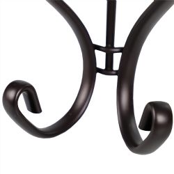 12 pieces of Home Basics Over The Door Double Hook, Bronze