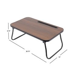 8 pieces of Home Basics Bed Tray With Media Slot